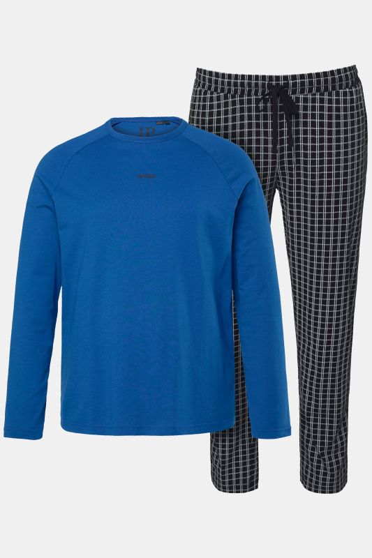 Пижама с кариран принт