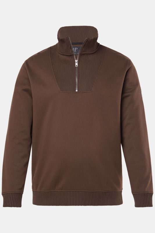 Half-zip sweatshirt
