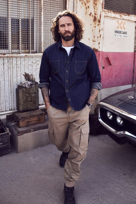 Панталон с карго джобове