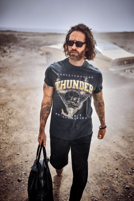 Тениска с надпис