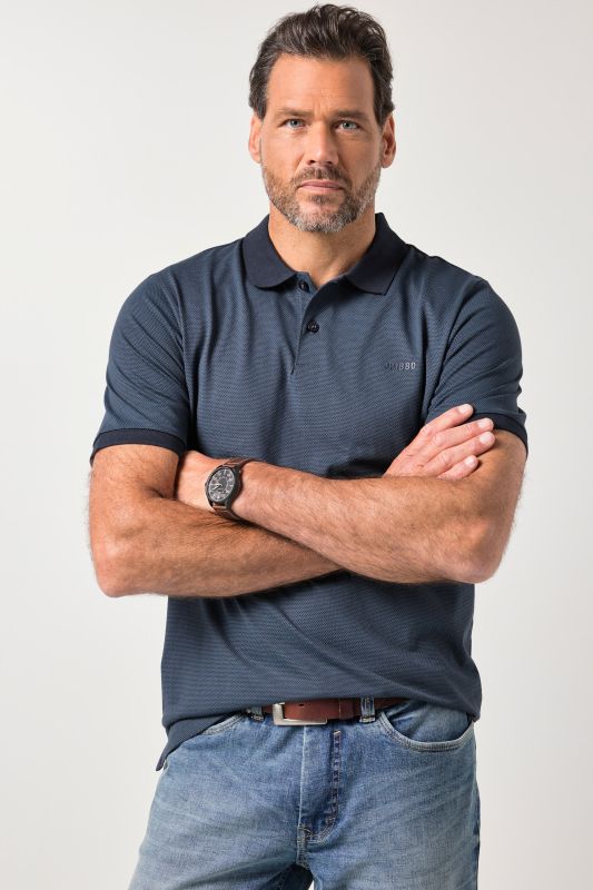 Блуза с яка и принт