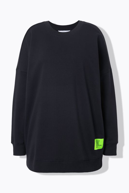 Statement Patch Long Sleeve Sweatshirt