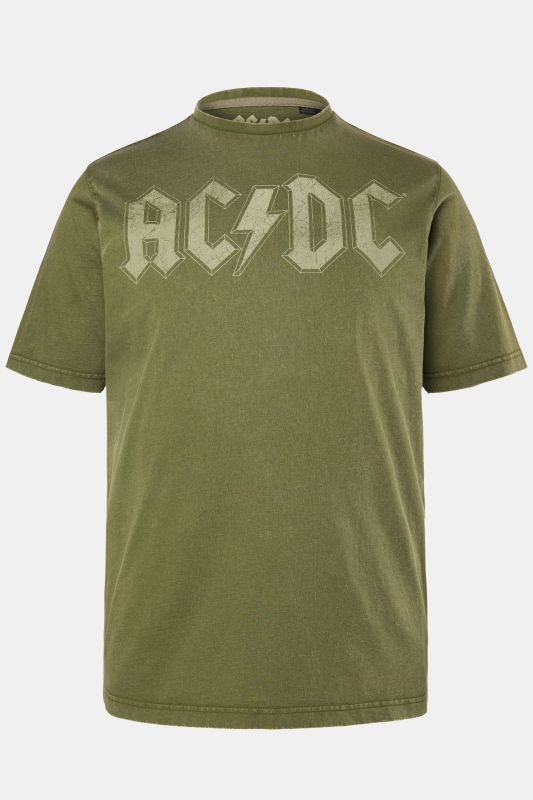 Тениска с надпис AC/DC