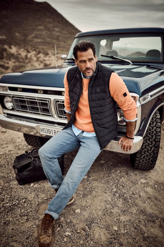 Пуловер фин