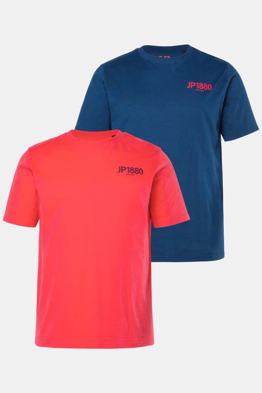 Тениски комплект от 2 броя с принт и принт