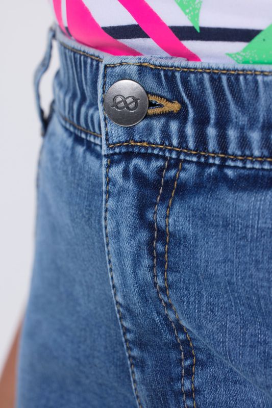 Fringed Seam Boyfriend Jeans