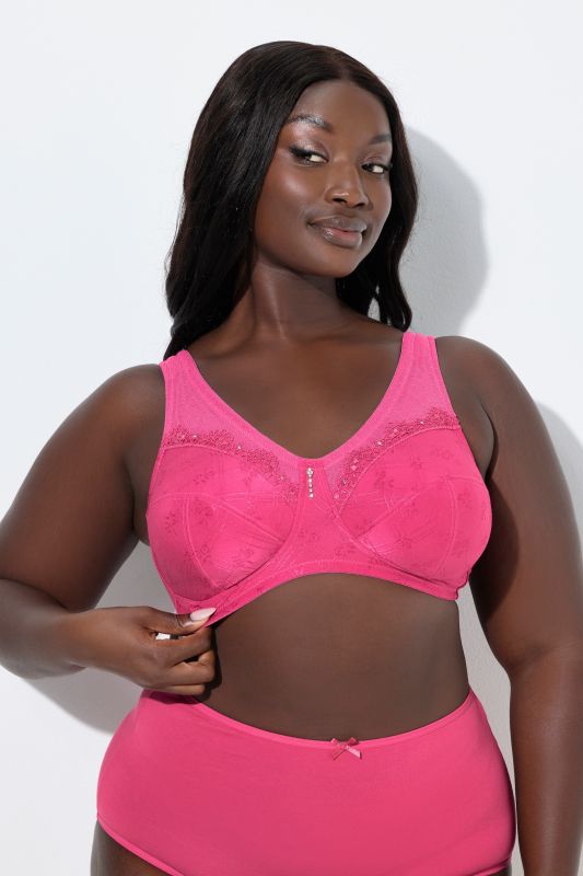 Kelly Tonal Jacquard Support Bra