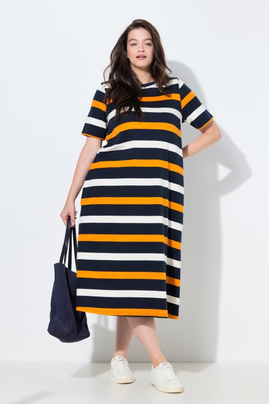 Рокля с принт на райета