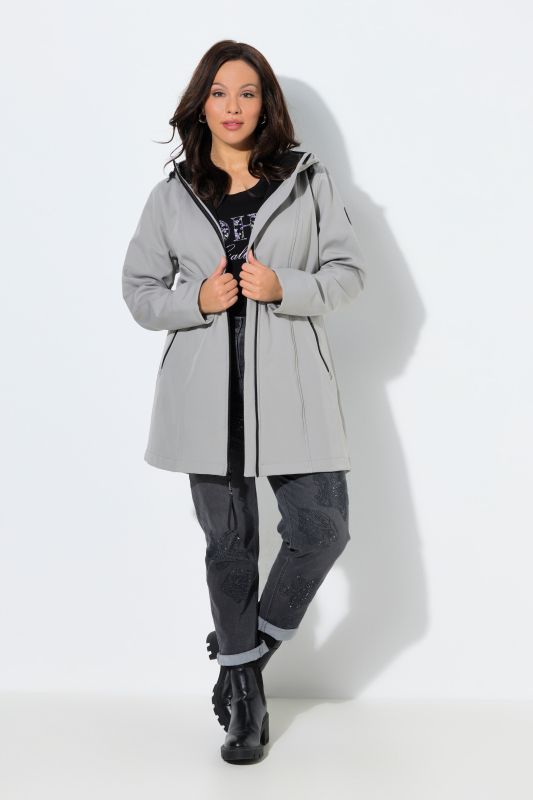 Hyprar Soft Shell Water Repellent Hooded Jacket