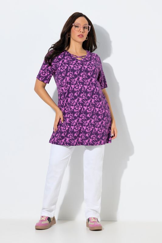 Туника с флорален мотив