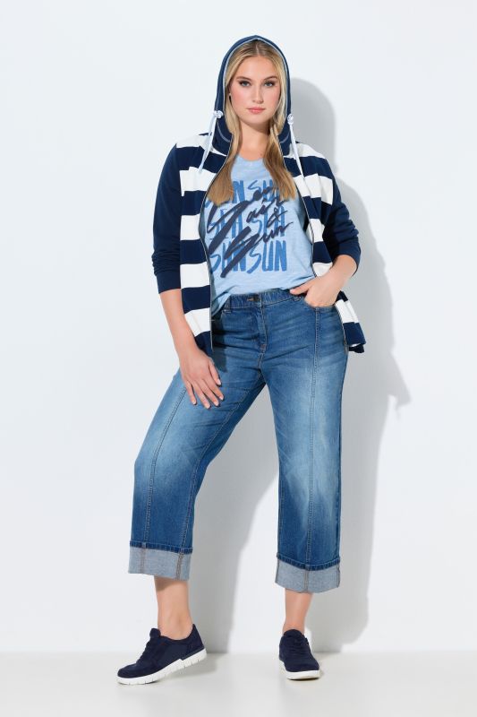 Дънки с декоративни шевове