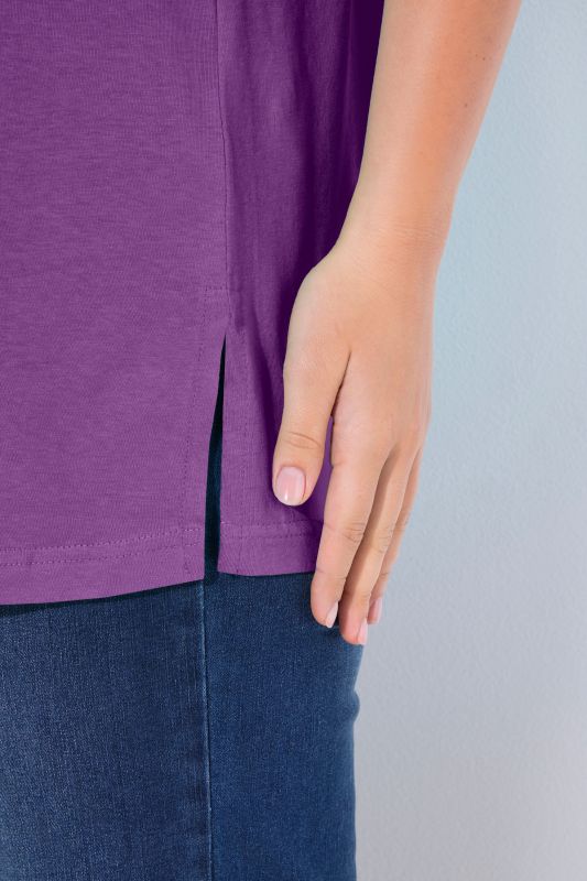 Basic Round Neck Short Sleeve Relaxed Fit  Tee