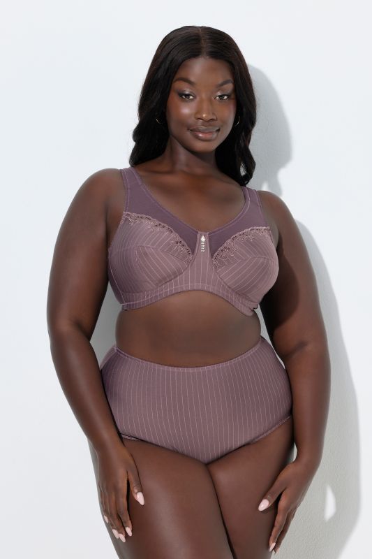 Kelly Pinstripe Support Bra