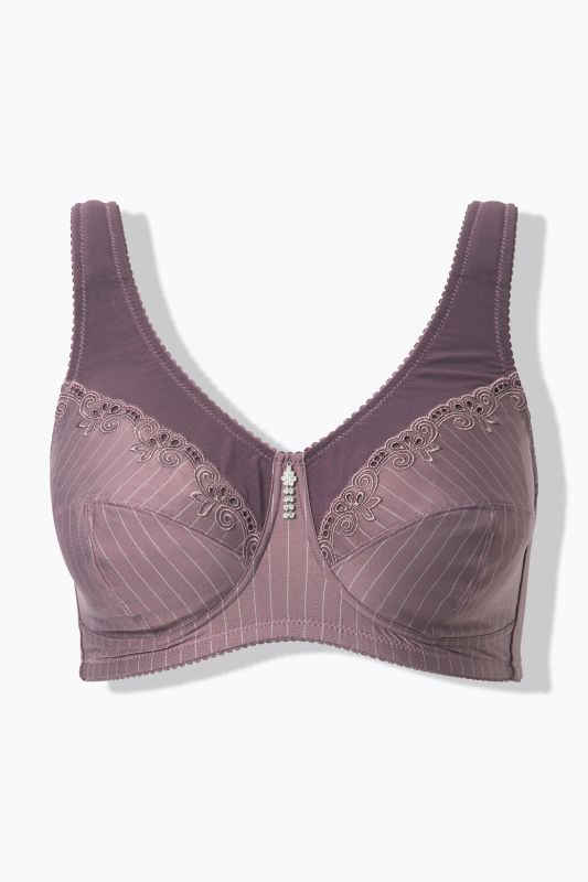 Kelly Pinstripe Support Bra