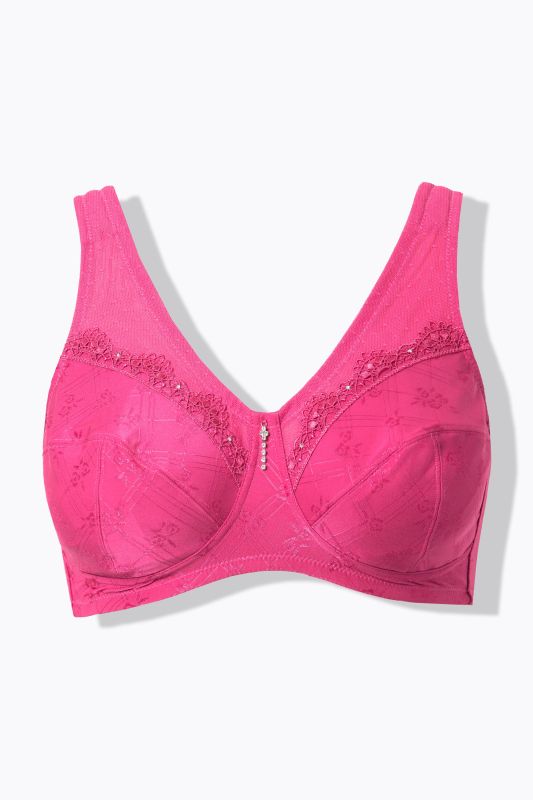 Kelly Tonal Jacquard Support Bra