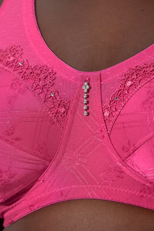 Kelly Tonal Jacquard Support Bra