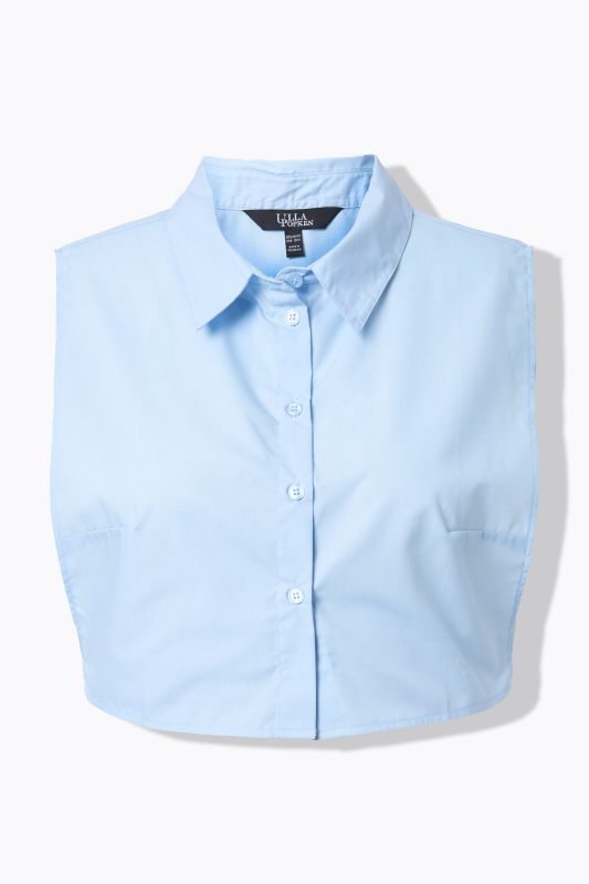 Solid Shirt Collar Dickey