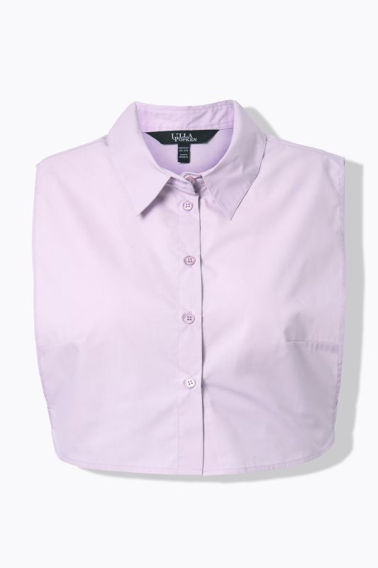 Solid Shirt Collar Dickey