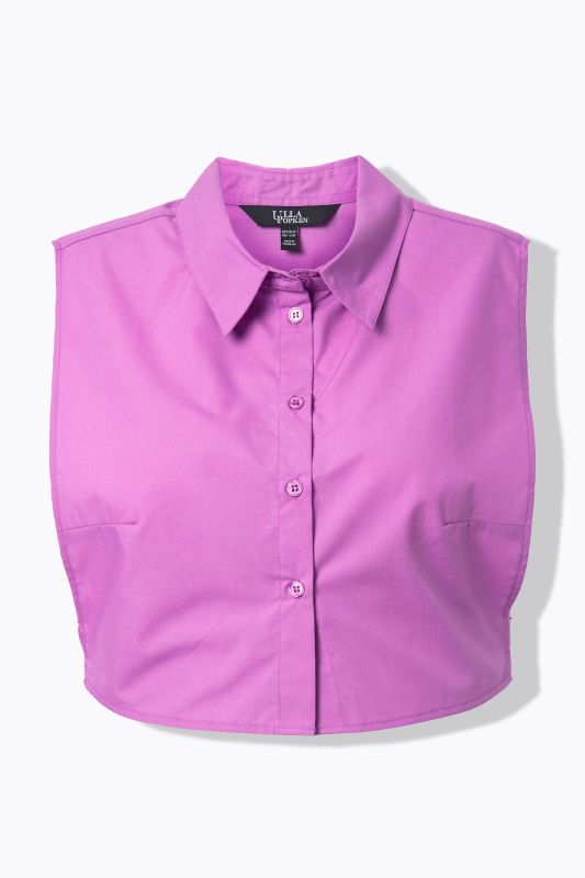 Solid Shirt Collar Dickey