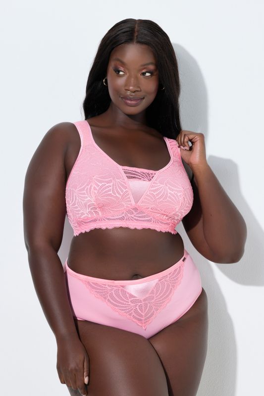 Lace Detail Wirefree Bralette