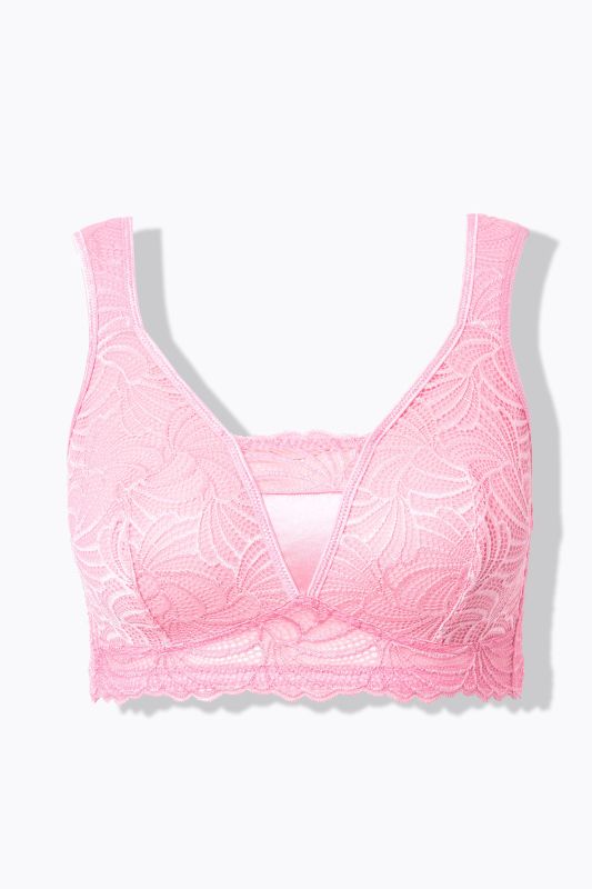 Lace Detail Wirefree Bralette