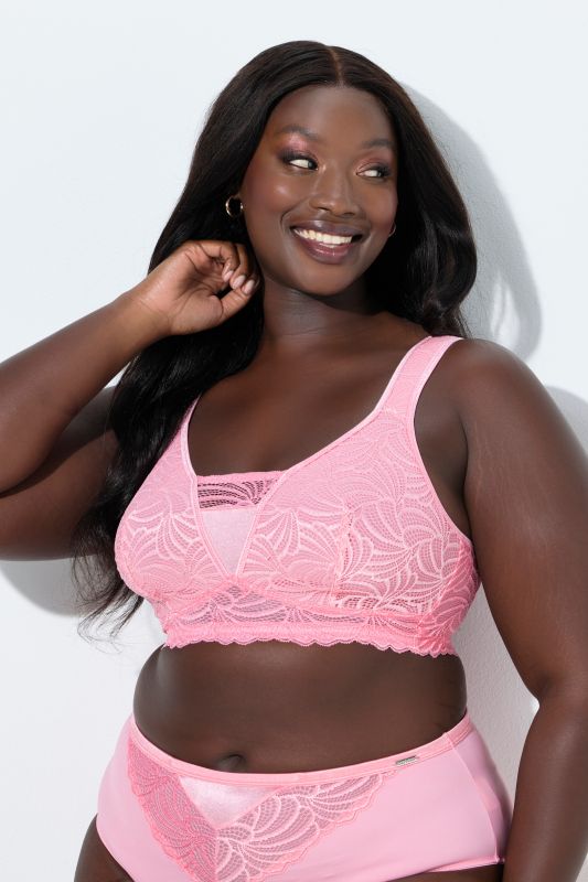 Lace Detail Wirefree Bralette