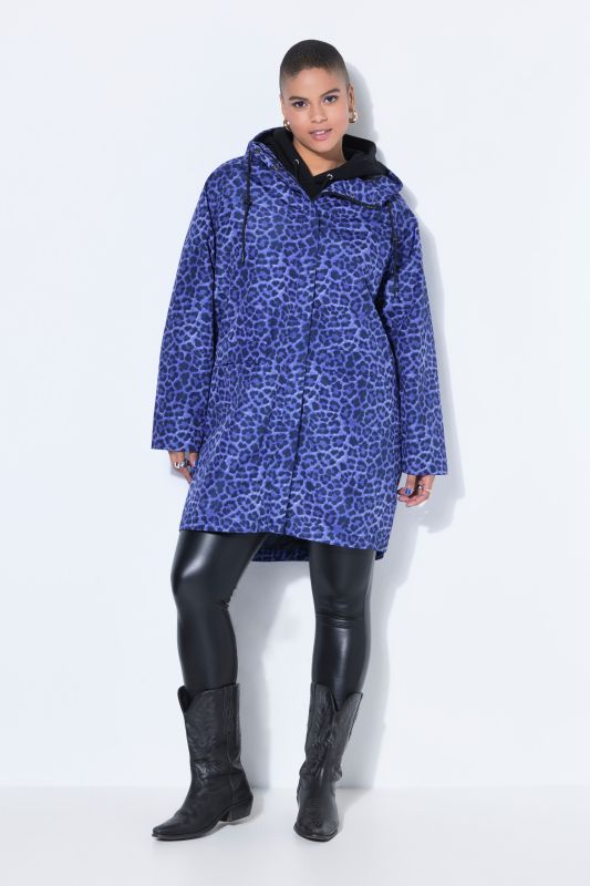Leopard Print Raincoat
