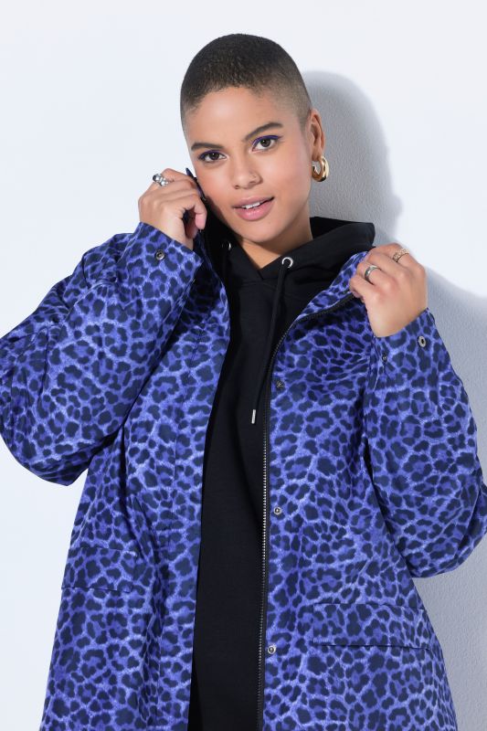 Leopard Print Raincoat