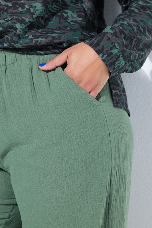 Панталон Palazzo с широки крачоли