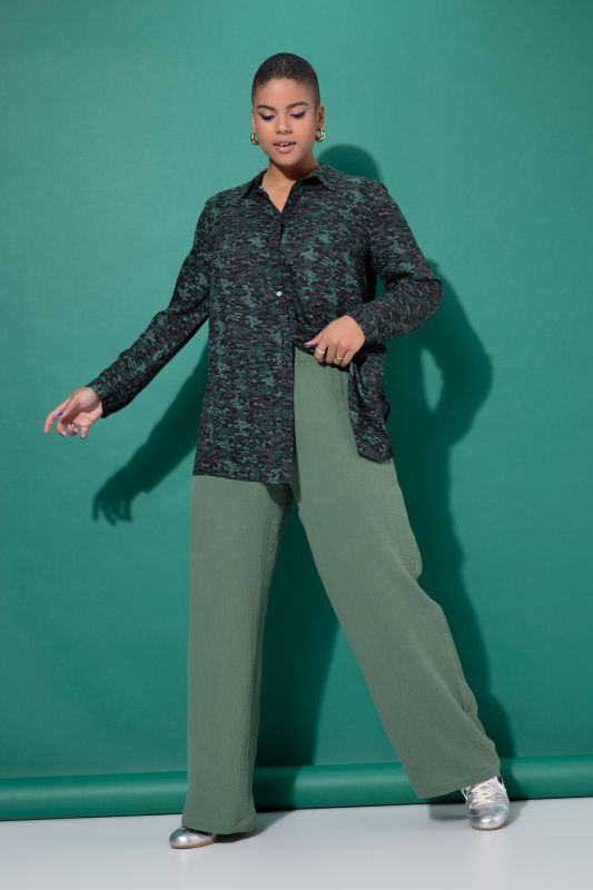 Панталон Palazzo с широки крачоли