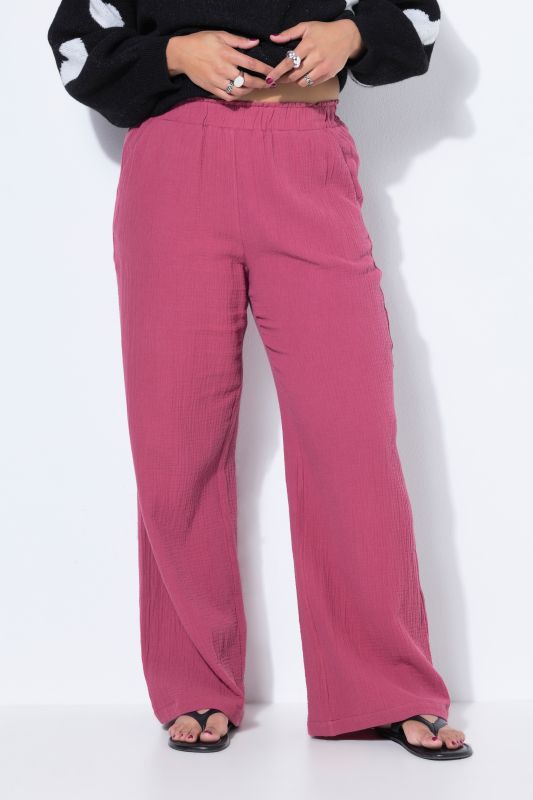 Панталон Palazzo с широки крачоли