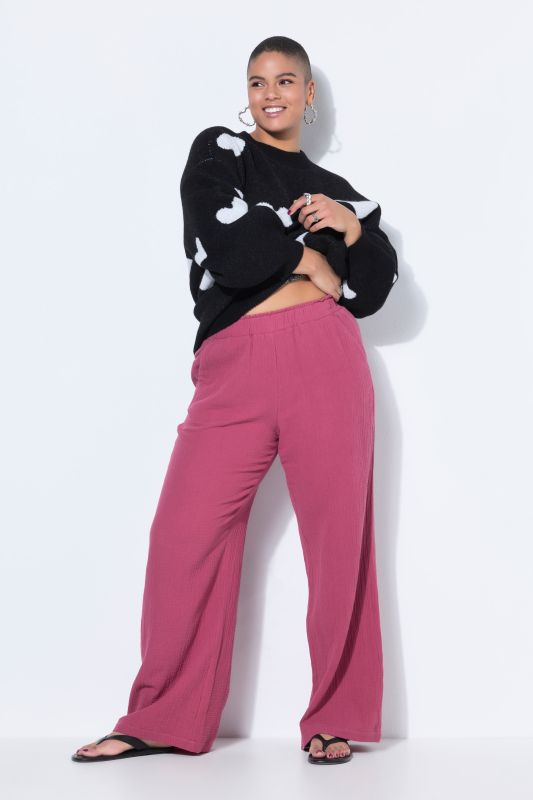 Панталон Palazzo с широки крачоли