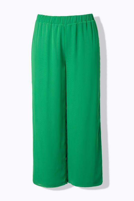 Layered Chiffon Wide Leg Pants