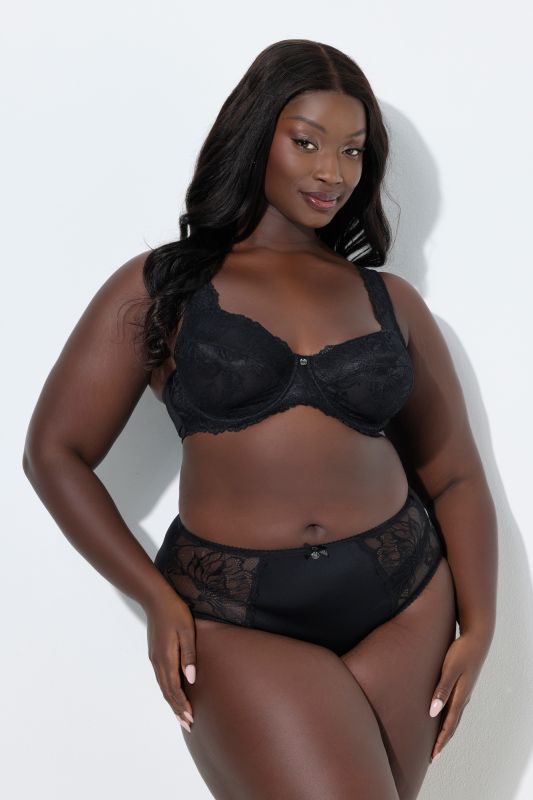 Бикини с флорална дантела