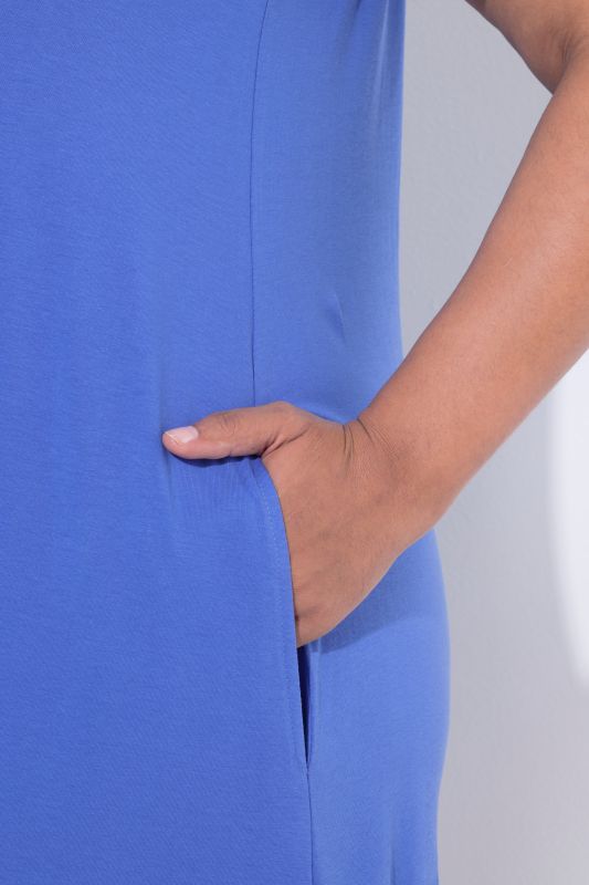 Туника с цип на деколтето