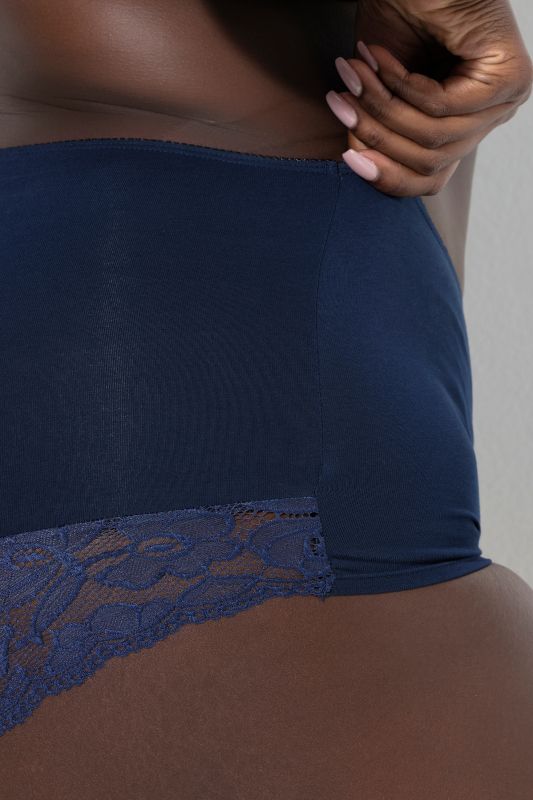 3 Pack Lace Panel Hipster Panties