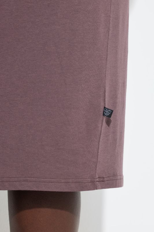 Lapel Collar Short Sleeve Nightgown