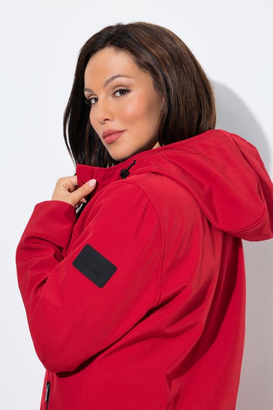 Hyprar Soft Shell Water Repellent Hooded Jacket