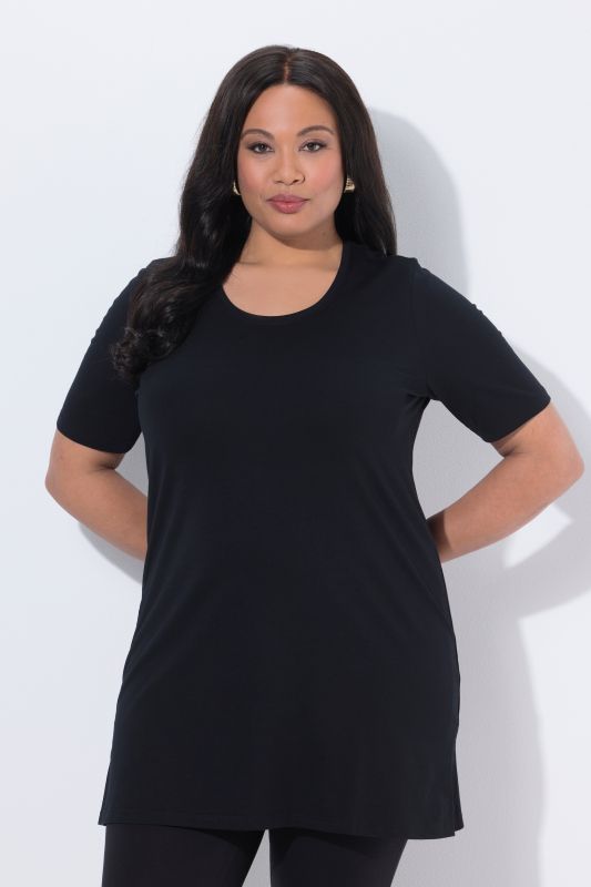 Туника с кръгло деколте