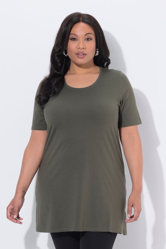 Туника с кръгло деколте