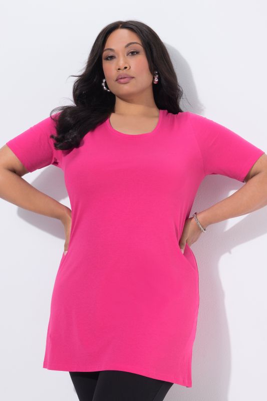 Туника с кръгло деколте