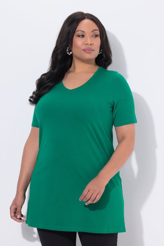 Туника с къси ръкави