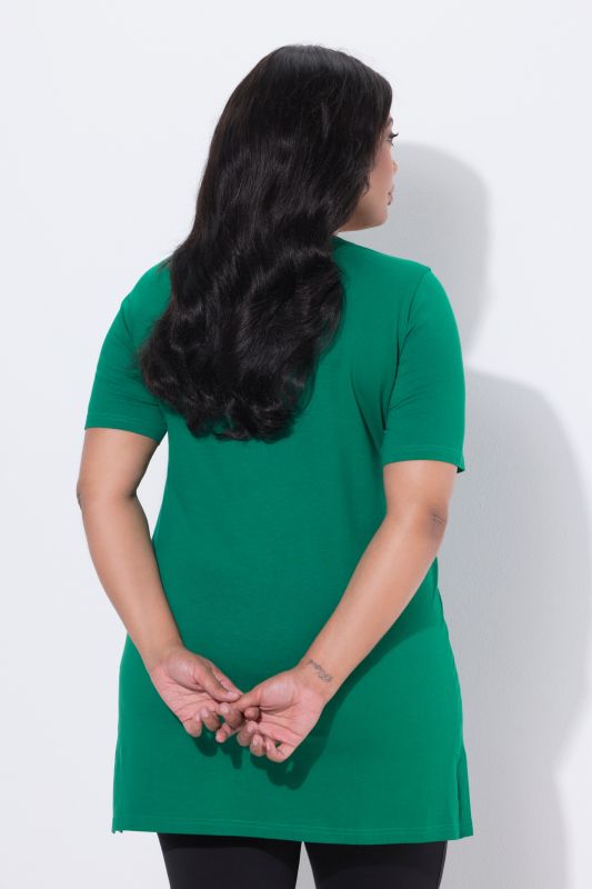 Туника с къси ръкави