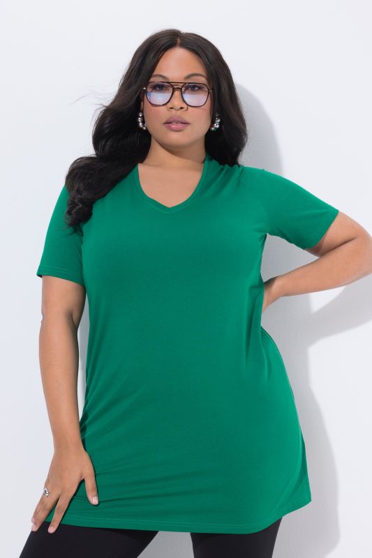 Туника с къси ръкави