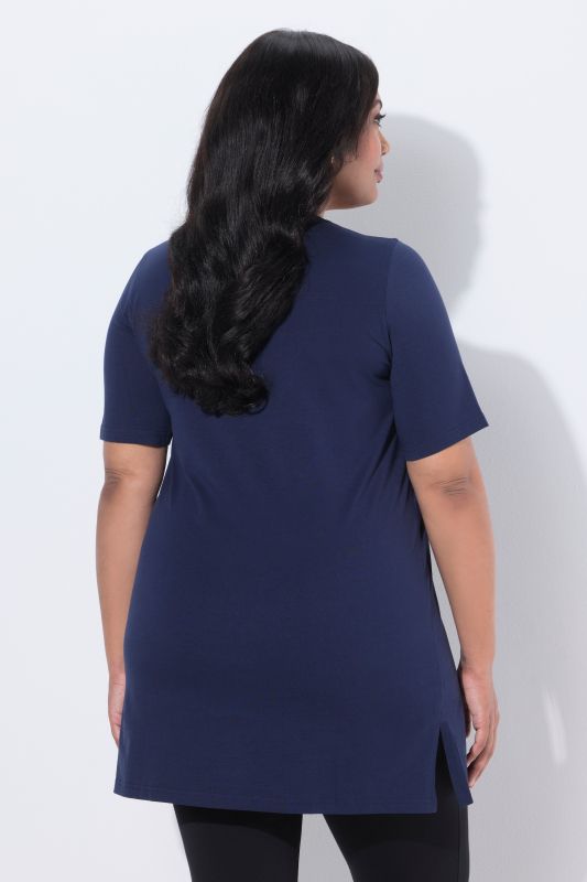 Туника с къси ръкави