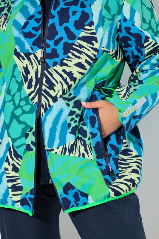 Яке за дъжд с животински принт