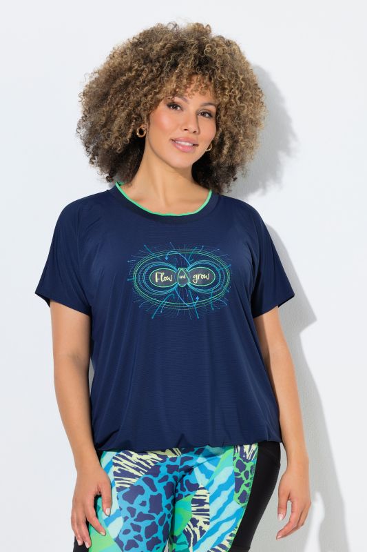 Тениска бързосъхнеща с принт