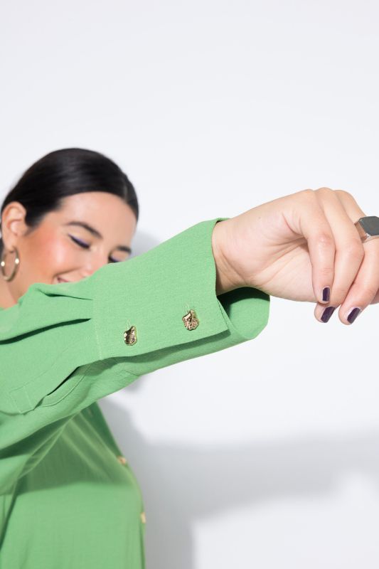 Statement Button Blouse