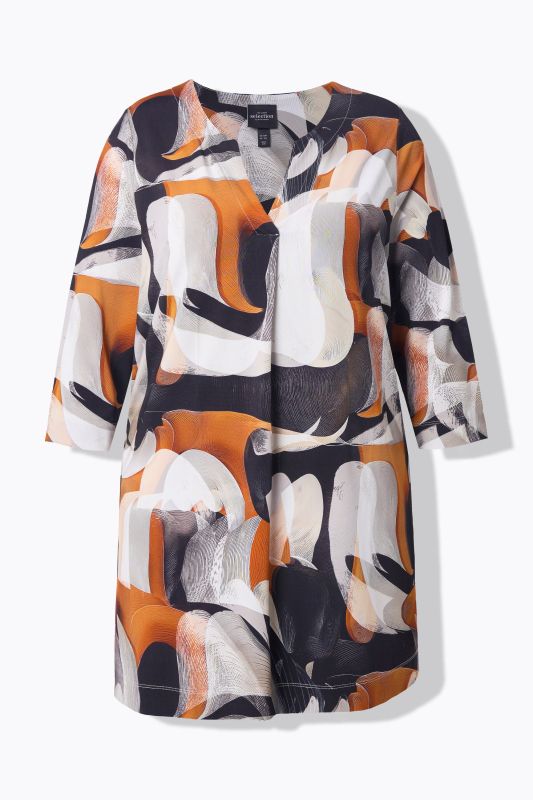 Туника с абстрактен принт
