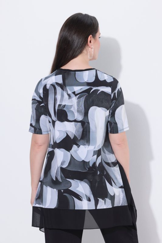 Туника с абстрактни мотиви